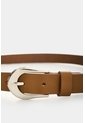 Cinturón Unifaz De Cuero Folia Para Mujer Dunas Cinturón Unifaz De Cuero Folia Para Mujer Dunas Miel XL VÉLEZ de Vélez