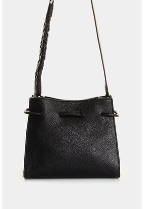 Bandolera En Cuero Para Mujer Aromia Bandolera En Cuero Para Mujer Aromia Negro VÉLEZ