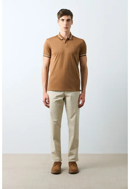 Polo Manga Corta Para Hombre Luzia Polo Manga Corta Para Hombre Luzia Cafe M VÉLEZ