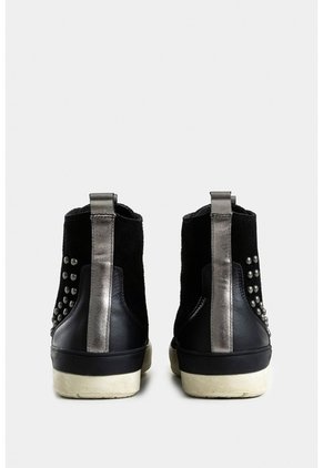Tenis Bota En Cuero Gamuza Para Mujer Paraíso Tenis Bota En Cuero Gamuza Para Mujer Paraíso Negro 39 VÉLEZ