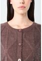 Cardigan Tejido Con Lúrex Para Mujer Soren Cardigan Tejido Con Lúrex Para Mujer Soren Cafe S VÉLEZ de Vélez