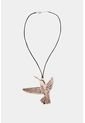 Collar Colibrí Para Mujer Grabado Con Resina Collar Colibrí Para Mujer Grabado Con Resina Rosado Vélez de Vélez