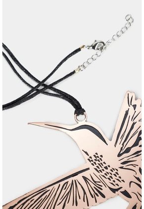 Collar Colibrí Para Mujer Grabado Con Resina Collar Colibrí Para Mujer Grabado Con Resina Rosado Vélez