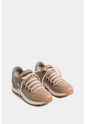 Zapatos Cordón Napoles 2.0 De Cuero Para Mujer Punteras En Contraste Zapatos Cordón Napoles 2.0 De Cuero Para Mujer Punteras En Contraste Arena 40 VÉLEZ