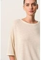 Camiseta Oversize Para Mujer Nativo Camiseta Oversize Para Mujer Nativo Crema L VÉLEZ de Vélez