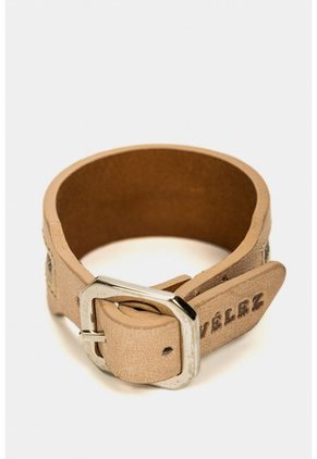 Manilla Ambar De Cuero Para Mujer Millare Beige