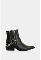 Botines De Cuero Craquelado Para Mujer Marine Botines De Cuero Craquelado Para Mujer Marine Negro 38 VÉLEZ de Vélez