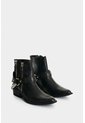 Botines De Cuero Craquelado Para Mujer Marine Botines De Cuero Craquelado Para Mujer Marine Negro 38 VÉLEZ de Vélez