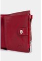 Billetera Golden De Cuero Para Mujer Grabado Billetera Golden De Cuero Para Mujer Grabado Rojo VÉLEZ de Vélez