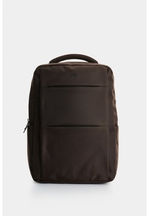 Morral Leo En Lona Y Cuero Para Hombre Multifuncional Morral Leo En Lona Y Cuero Para Hombre Multifuncional Cafe VÉLEZ