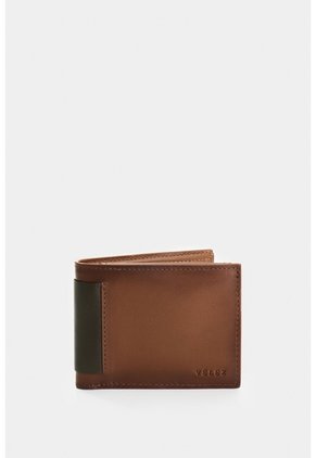 Billetera De Cuero Para Hombre Nogal 2 Billetera De Cuero Para Hombre Nogal 2 Miel VÉLEZ