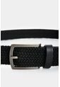 Cinturón Trenzado De Cuero Para Hombre Tyvi 2.0 Cinturón Trenzado De Cuero Para Hombre Tyvi 2.0 Negro 40 VÉLEZ de Vélez