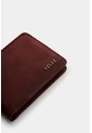 Billetera Oasis De Cuero Para Hombre Detalle Contraste Billetera Oasis De Cuero Para Hombre Detalle Contraste Rojo VÉLEZ de Vélez