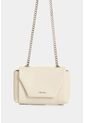 Manos Libres Mini Lili De Cuero Para Mujer Con Cadena Manos Libres Mini Lili De Cuero Para Mujer Con Cadena Blanco VÉLEZ de Vélez