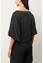 Camisa Kusa Con Efecto Satinado Para Mujer Camisa Kusa Con Efecto Satinado Para Mujer Negro M VÉLEZ de Vélez
