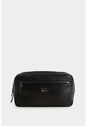 Vélez - Riñonera Pride De Cuero Para Hombre Bandera Bordada