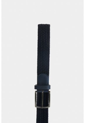 Cinturón Trenzado De Cuero Para Hombre Tyvi 2.0 Cinturón Trenzado De Cuero Para Hombre Tyvi 2.0 Azul Oscuro 40 VÉLEZ