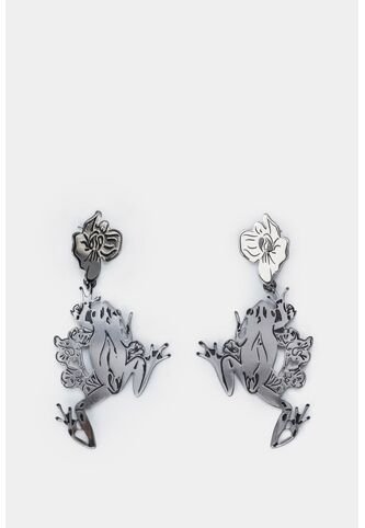 Aretes Neptuno Para Mujer Fauna Colombiana Aretes Neptuno Para Mujer Fauna Colombiana Grafito VÉLEZ Vélez