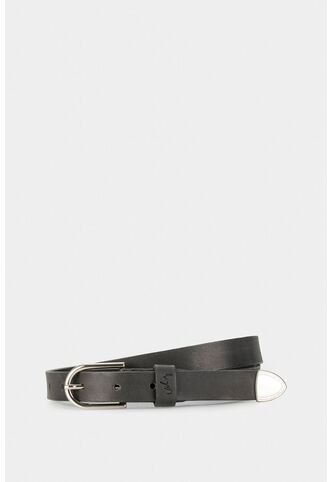 Cinturón Unifaz Hera De Cuero Para Mujer Puntera Metálica Cinturón Unifaz Hera De Cuero Para Mujer Puntera Metálica Negro L VÉLEZ Vélez