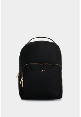 Morral Púrpura En Lona Para Mujer Casual Morral Púrpura En Lona Para Mujer Casual Negro VÉLEZ Vélez