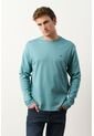 Camiseta Tejida Manga Larga Para Hombre Sabina Camiseta Tejida Manga Larga Para Hombre Sabina Agua Marina S VÉLEZ de Vélez