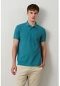 Polo Manga Corta Essential Para Hombre Textura Polo Manga Corta Essential Para Hombre Textura Azul Aguamarina XXL VÉLEZ de Vélez