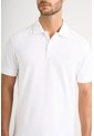 Polo Para Hombre Semi Fit Detalle Jacquard Polo Para Hombre Semi Fit Detalle Jacquard Blanco S VÉLEZ de Vélez