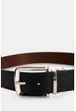 Cinturón Doble Faz Austen De Cuero Para Hombre Costuras Decorativas Bordes Cinturón Doble Faz Austen De Cuero Para Hombre Costuras Decorativas Bordes Negro 44 VÉLEZ de Vélez