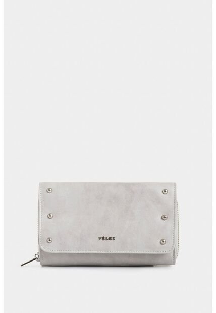 Billeteria Palma De Cuero Folia Para Mujer Efecto Croco Billeteria Palma De Cuero Folia Para Mujer Efecto Croco Gris VÉLEZ