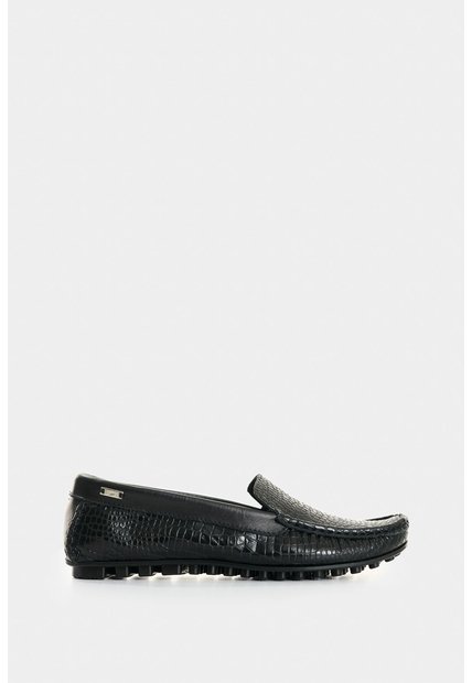 Mocasines De Cuero Folia Para Mujer Denver 2 Mocasines De Cuero Folia Para Mujer Denver 2 Negro 41 VÉLEZ