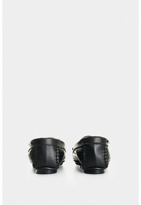 Mocasines De Cuero Folia Para Mujer Denver 2 Mocasines De Cuero Folia Para Mujer Denver 2 Negro 37 VÉLEZ