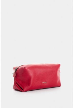 Cosmetiquera Mini De Cuero Para Mujer Moon Cosmetiquera Mini De Cuero Para Mujer Moon Rojo VÉLEZ