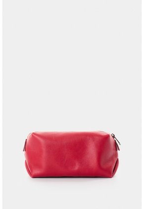 Cosmetiquera Mini De Cuero Para Mujer Moon Cosmetiquera Mini De Cuero Para Mujer Moon Rojo VÉLEZ