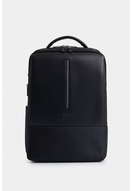 Tula Morral Oasis De Lona Para Hombre Detalle Acento De Color Tula Morral Oasis De Lona Para Hombre Detalle Acento De Color Negro VÉLEZ