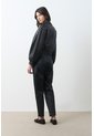 Chaqueta Bomber De Cuero Para Mujer Luzia Chaqueta Bomber De Cuero Para Mujer Luzia Negro M VÉLEZ de Vélez