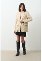 Blazer En Lino Para Mujer Bruma Blazer En Lino Para Mujer Bruma Arena XXL VÉLEZ de Vélez