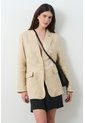 Blazer En Lino Para Mujer Bruma Blazer En Lino Para Mujer Bruma Arena XXL VÉLEZ de Vélez