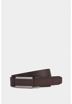 Cinturón Doble Faz De Cuero Grabado Cinturón Doble Faz De Cuero Grabado Combinado 42 VÉLEZ