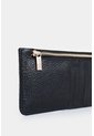 Porta Tarjetas Ava De Cuero Para Mujer Detalle Jacquard Porta Tarjetas Ava De Cuero Para Mujer Detalle Jacquard Negro VÉLEZ de Vélez