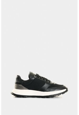 Tenis De Cuero Y Folia Para Mujer Ocaso Tenis De Cuero Y Folia Para Mujer Ocaso Negro 35 VÉLEZ Vélez
