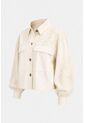 Chaqueta Aguamarina De Tela Para Mujer Bordados En Gamuza Chaqueta Aguamarina De Tela Para Mujer Bordados En Gamuza Blanco M VÉLEZ de Vélez