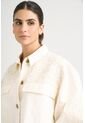 Chaqueta Aguamarina De Tela Para Mujer Bordados En Gamuza Chaqueta Aguamarina De Tela Para Mujer Bordados En Gamuza Blanco M VÉLEZ de Vélez