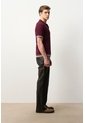 Polo Manga Corta Tejida Para Hombre Aura Polo Manga Corta Tejida Para Hombre Aura Vinotinto XXL VÉLEZ de Vélez