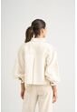 Chaqueta Aguamarina De Tela Para Mujer Bordados En Gamuza Chaqueta Aguamarina De Tela Para Mujer Bordados En Gamuza Blanco M VÉLEZ de Vélez