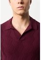 Polo Manga Corta Tejida Para Hombre Aura Polo Manga Corta Tejida Para Hombre Aura Vinotinto XXL VÉLEZ de Vélez