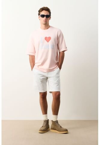 Camiseta Cropped En Algodón Para Hombre I Love Latinas Camiseta Cropped En Algodón Para Hombre I Love Latinas Rosado XL VÉLEZ Vélez