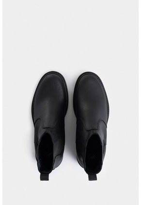 Botas Calgary Buthan De Cuero Para Hombre Silueta Chelsea Botas Calgary Buthan De Cuero Para Hombre Silueta Chelsea Negro 39 VÉLEZ