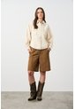 Camisa En Denim Para Mujer Maya Camisa En Denim Para Mujer Maya Crema S VÉLEZ de Vélez