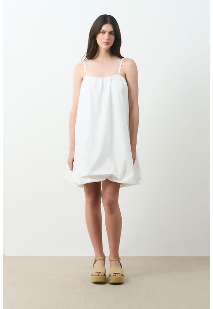 Vestido Corto Bloom Destellos Vestido Corto Bloom Destellos Blanco 12 VÉLEZ