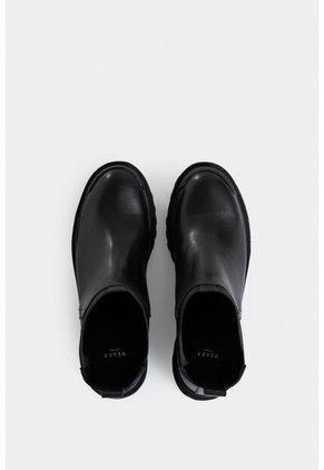 Botines Caltha 2.0 De Cuero Para Mujer Tractorados Botines Caltha 2.0 De Cuero Para Mujer Tractorados Negro 40 VÉLEZ